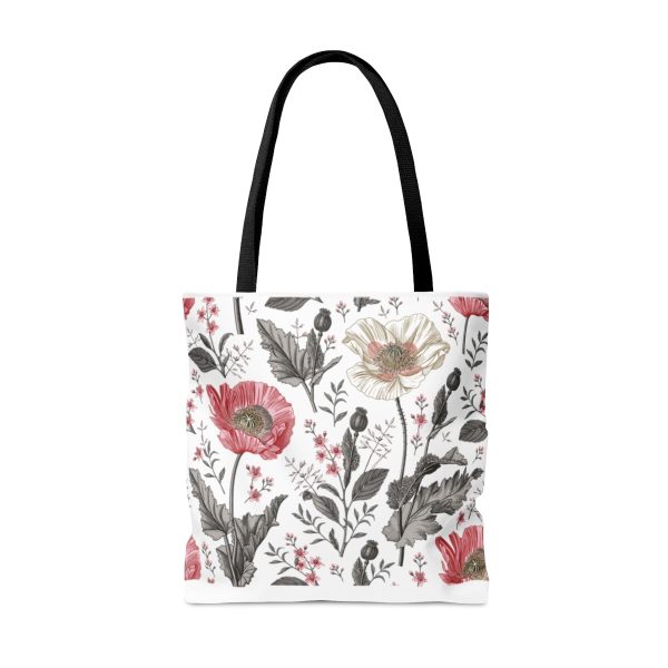 Pink Poppy tote bag